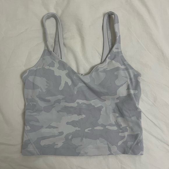 lululemon athletica Tops - White Camo Lululemon Align Tank Top
